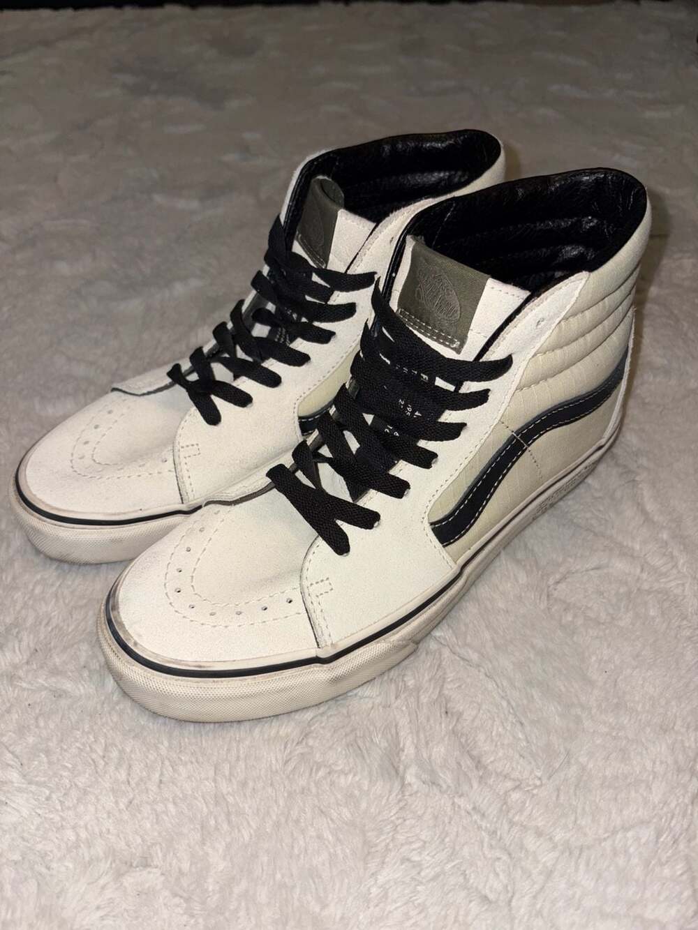 Vans Sk8-Hi '66 Supply Antique White High-Top Sneakers